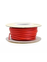 gizmodorks ABS Filamentos para impresoras 3d (3 mm (2.85 mm) 200 g, Rojo