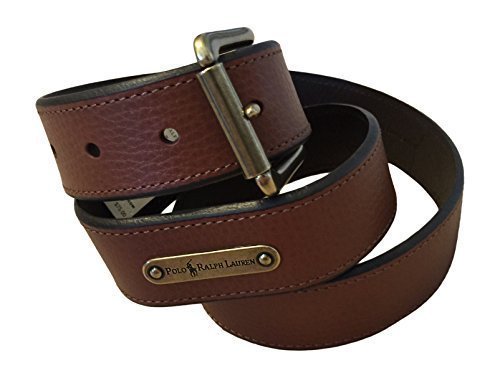 Polo Ralph Lauren Men's Leather Belt Brown 36