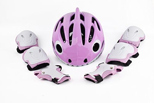 aomigell Kids Helmet for 3-8 Years Toddler Boys Girls Protective Gear Set Knee Elbow Pads Wrist Guards for Bike Skateboard Scooter Skating