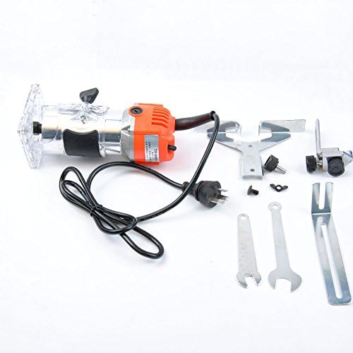 Trim Router Trimmer Edge Woodworking Wood Clean Cuts Power Tool Set 220V 800W 50Hz/60Hz 30000RPM