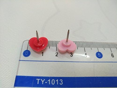 Mituke 写真 画鋲 ピング 0枚 ピン B07t49wvky 新作製品 世界最高品質人気 正規品送料無料 ポスター コルクボード 地図 掲示板用 ダルマ画鋲 プラスチック製 ピング ハート 地図 かわいい 押しピン ケース付き プッシュピン レッド カレンダー固定に 画びょう 学校