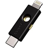 Yubico - YubiKey 5Ci - Multi-Factor authentication (MFA) Security Key and passkey for iPhone/Android/PC, Dual connectors for