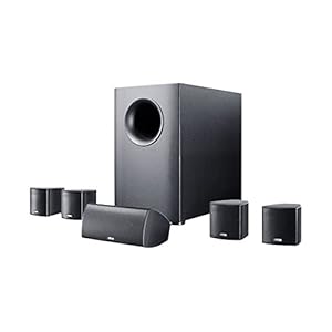 Canton Movie 95 home theater systeem (100/120 Watt) zwart (set)