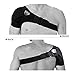 Shoulder Brace - Shoulder Support for Rotator Cuff, Dislocated AC Joint, Labrum Tear, Shoulder Pain, Shoulder Compression Sleeve Rotator Cuff Brace(Black)