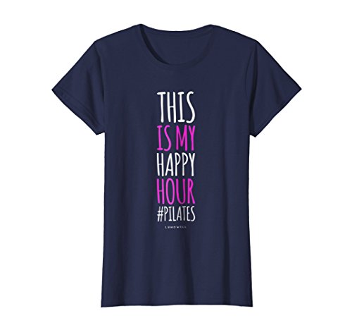 Womens This Is My Happy Hour T Shirt Pilates Funny Desertcart