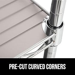 Gorilla Grip Wire Shelf Liner, Set of 4 Heavy Duty