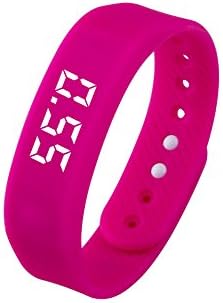 ikeem Activity Tracker|Non Bluetooth Fitness Tracker Smart Pedometer Bracelet Step Counter Sports Watch(Purple)