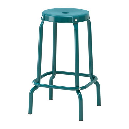 Ikea Raskog Bar Stool, Blue