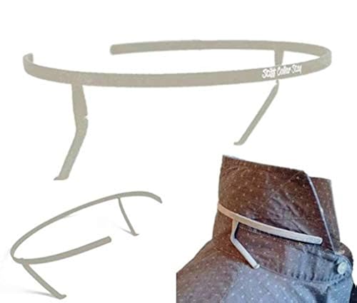 THE ORIGINAL Collar Support | Collar Stays \u0026 Placket Stays (SELECT YOUR  SHIRT COLLAR SIZE) size 19.5 Light in Bahrain | Whizz Collar Stays
