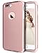 iPhone 7 Plus Case,BENTOBEN Slim 3 in 1 Heavy Duty Shockproof Drop Protection Hybrid Hard PC Cover Soft Silicone Bumper Full-Body Protective Phone Case Cover for iPhone 7 Plus(5.5 inch),Cute Rose Gold