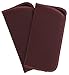 2 Pack Faux Leather Eyeglass Slip Cases In Navy Gray Black Burgundy Hunter Green