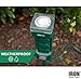 Outdoor Power Stake Timer for Yard & Garden with 6 Outlets and 6 Foot Extension Cord - 14/3 SJTW
