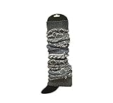 Bronze Times (TM) Women's Tigh-High Knit Crochet Leg Warmers