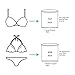 BAGAIL Laundry Bags Mesh Wash Bag for Intimates Lingerie and Delicates,4Pcs(Bra Wash Bag,6×6inch+7×7inch)