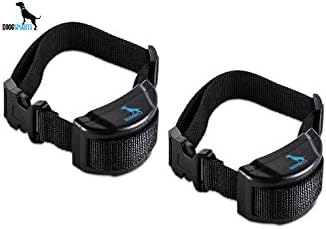 DoggSmarts Bark Collar - Harmless Effective No Bark Collar with Beep/Shock for Small Dogs, Medium and Large up to 120 pounds 2 pack