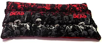 Microwave Rice Hot Pad - Zombie Heatin Pad - Hot Cold Pack - Natural Pain Pad - Body Ache Relief - Spa Gift - Natural Rice Pad