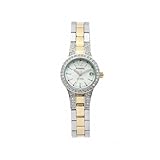 Fossil Women's AM4193 Core Two-Tone White Mother-of-Pearl Dial Watch