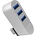 Sabrent Premium 3-Port Aluminum Mini USB 3.0 Hub [90&deg;/180&deg; Degree Rotatable] (HB-R3MC) primary