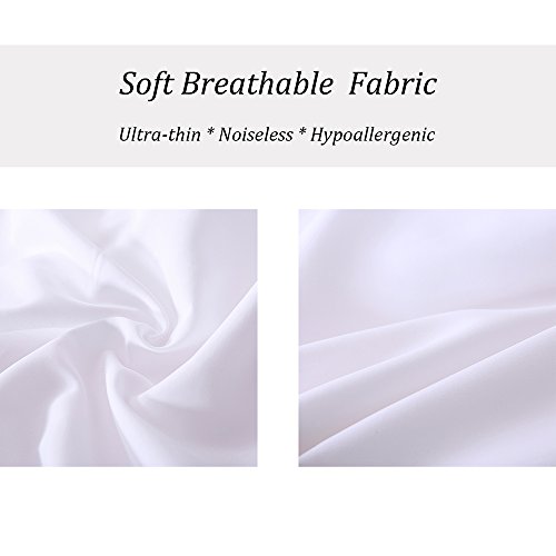image for DOWNCOOL Zippered Waterproof Mattress Encasement Cover- Include 2 Bonu