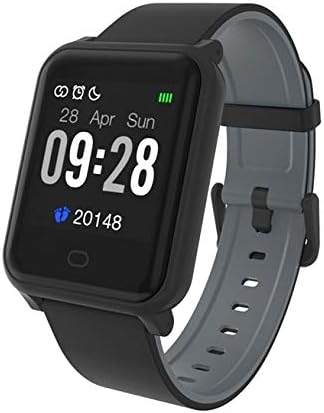 Hoteon Color Screen Fitness Watch, IP67 Waterproof Smart Activity Tracker with Heart Rate Monitor,Pedometer,Calorie Counter,Sleep Monitor, SMS/SNS Alert H706 (Grey)