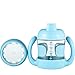 OXO Tot Sippy Cup Set with Bonus Training Lid and Removable Handles (7 oz.) - Aqua