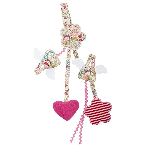 Trousselier Liberty Angel Bunny Pram Toy Rattle