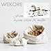 12 packs reusable produce bags washable eco friendly mesh grocery bags, 2 reusable grocery shopping bags and 10 washable muslin cotton bags for food, fruits, veggies grain, things storage