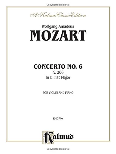 Violin Concerto No. 6, K. 268 (Kalmus Edition)
