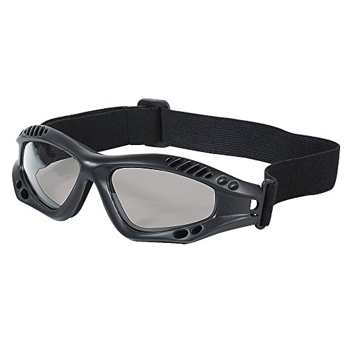 VooDoo Tactical Men's Sportac Goggle Glasses, Black Frame