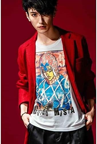 Amazon Co Jp Glamb Jojo ジョジョの奇妙な冒険 ミスタ Tシャツ Lサイズ 服 ファッション小物