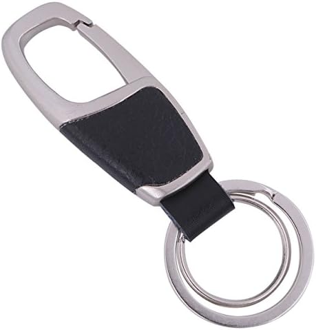 レザー カラビナフック Wリング式 キーケース キーホルダー レディース 100 品質保証 カラビナフック 食品 飲料 お酒 激安超特価 ジュエリー 正規品送料無料 キーリング ダブルリング メンズ 新作製品 世界最高品質人気 B0774tzpkq ランキング1位翌日発送可能