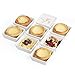 BTaT- Ramekins, Square, 4 oz, Set of 8, Oven Safe Ramekins, Creme Brulee Ramekins, Ramekins 4 oz, Creme Brulee Dishes, Small Ramekins, Ramekins Oven Safe, Mini Ramekins, Porcelain Souffle Ramekins