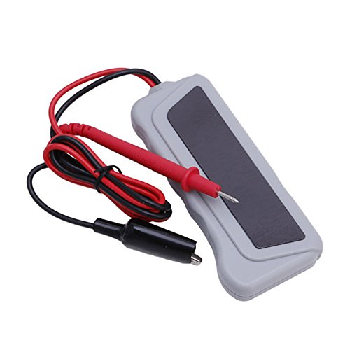 Toyofmine Car Motorcycle Digital Battery Alternator Load Tester 6 LED Display 12V Vehicle