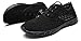 reamcity Women's Water Shoes Athletic Sport Lightweight Walking Shoes Black 7