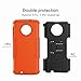 Yiakeng Moto G6 Case, Dual Layer Accessories Bumper Hard Protective Flip Phone Cases Cover with A Kickstand for Motorola Moto G (6th Generation) 5.7