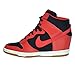 Nike Dunk Sky High Essential Women's Boots Black/University Red-Sail 644877-015