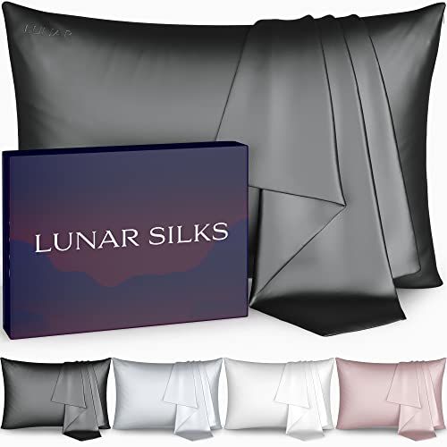 Lunar Silks Highest Grade 6A 100 Pure Mulberry Real Silk Pillowcase