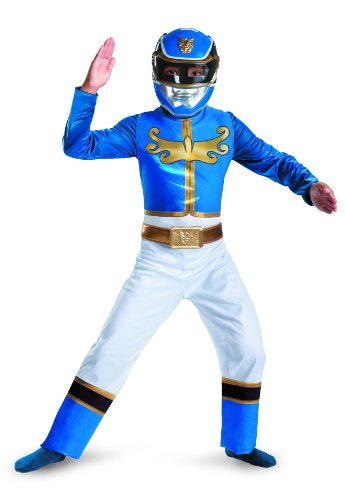 Disguise Power Ranger Megaforce Blue Ranger Boy's Classic Costume, 10-12