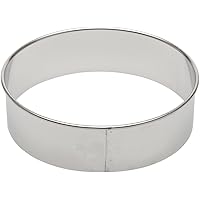 Ateco Food Cutter, 6" Round, Silver