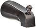 Baldwin 0458190 Sliding Door Flush Pull, Black