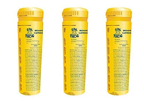 New 3 Pack SPA FROG Swimming Pool Floating System Bromine Replacement Cartridge by KingTech