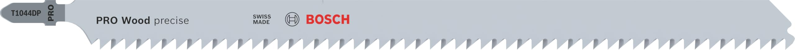 Bosch 3x PRO Wood Precise T1044DP Jigsaw Blade (for Construction wood, Softwood, Length 250 mm, Professional Accessory Jigsaw)