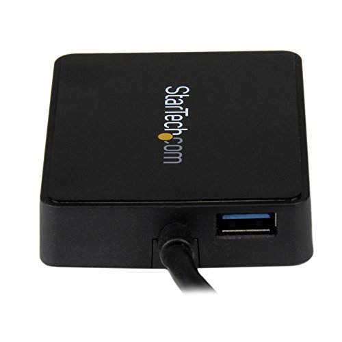 StarTech.com USB 3.0 to Dual Port Gigabit Ethernet Adapter NIC with USB Port (USB32000SPT)