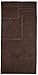 American Soft Linen, Edison Collection Bathroom and Kitchen Towel Set with Maximum Softness and Absorbency, Dark Coffee, 6 Pack