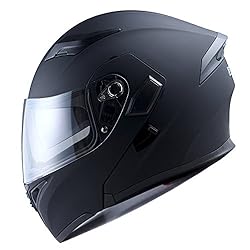 1Storm Motorcycle Modular Full Face Flip up Dual