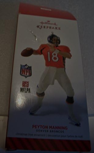 Hallmark 2014 Peyton Manning Denver Broncos Ornament
