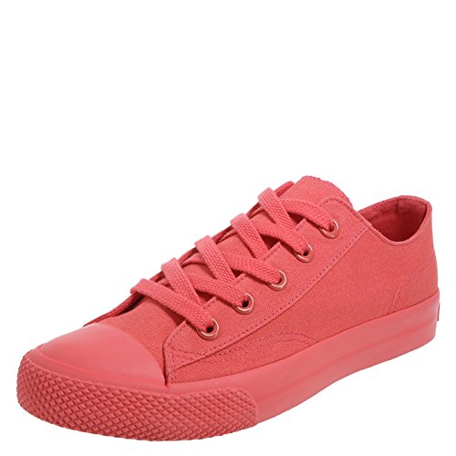 Airwalk Womens Mono Coral Canvas Womens Legacee Sneaker