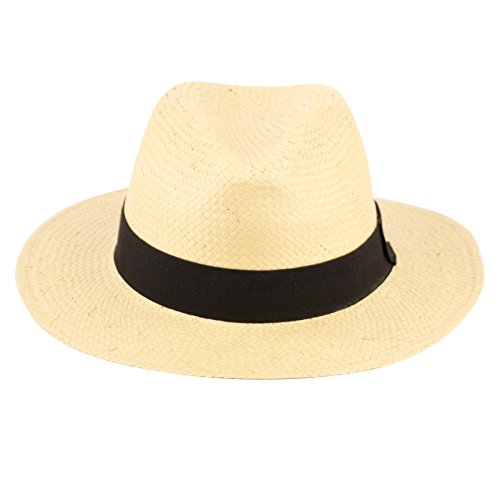 Epoch Unisex Fedora Stylish Hat (Small/Medium, Beige)