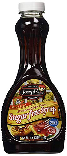 Bundle of Joseph's Sugar Free Maple Syrup and Maltitol Sweetner
