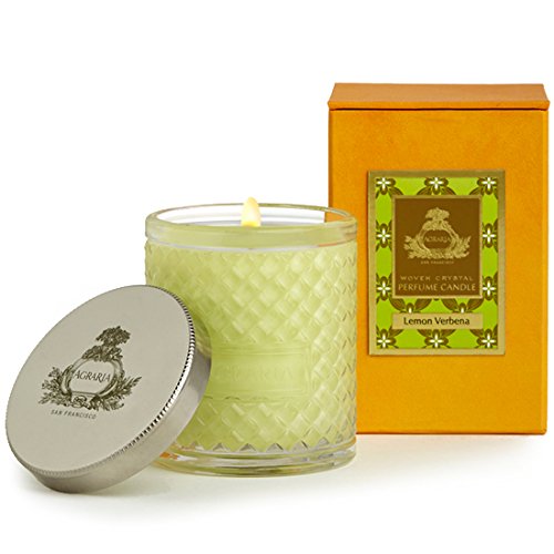 Agraria San Francisco Woven Crystal Candle, Lemon Verbena